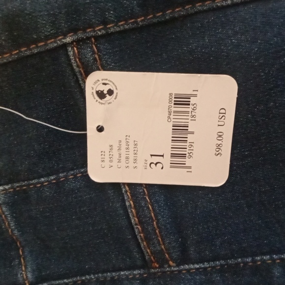 We The Free Jayden Flare Super High Rise Blue 70s Inspired Womens Size 31 - Picture 8 of 13